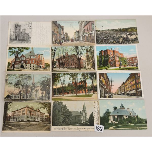 Massachusetts Postcards Approx. 225