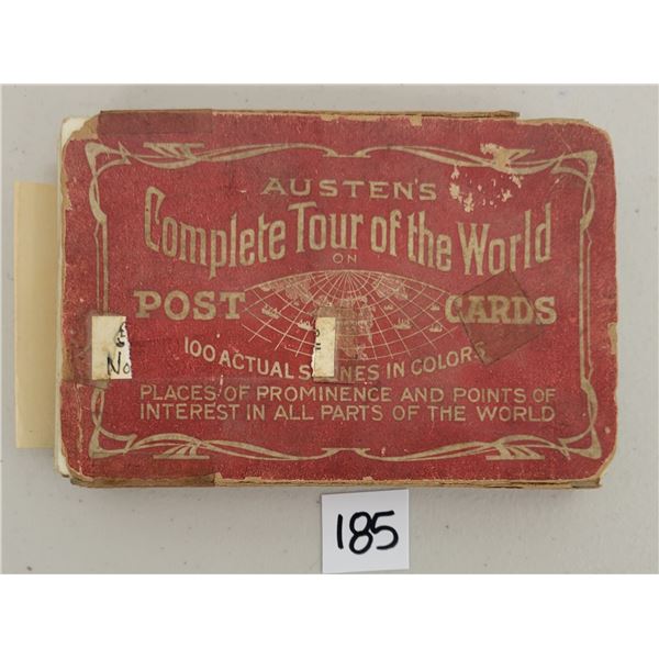 Austen's Complete Tour of the World 2 View Postcards Approx. 50