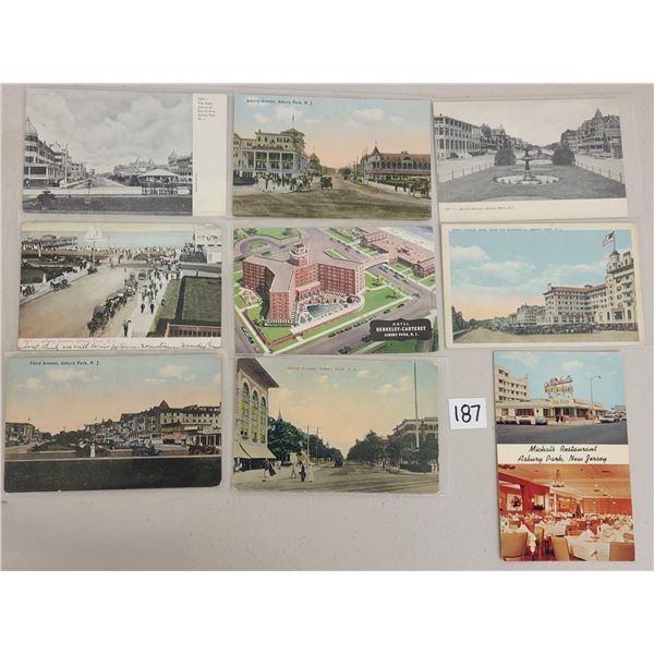 Asbury Park, New Jersey Postcards 30+