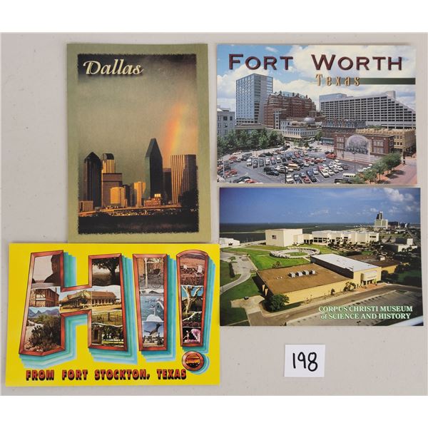 Texas Continental Postcards Approx. 485