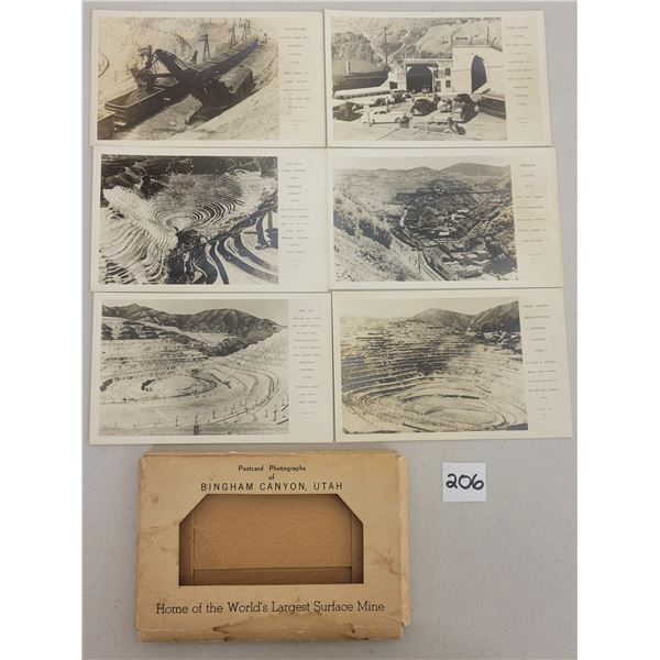 Real Photo Bingham Canyon, Utah Postcards 10