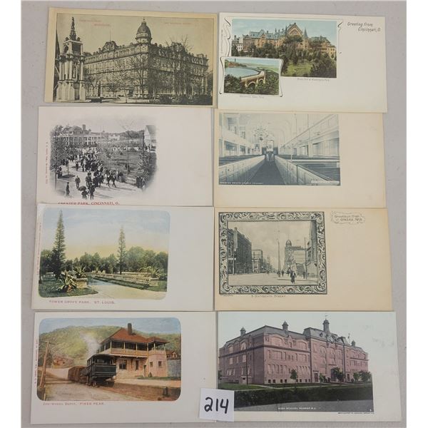 USA Private Mailing Postcards Approx. 40