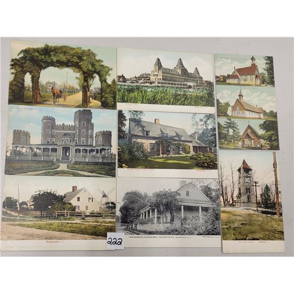 Long Island, New York Postcards 40+