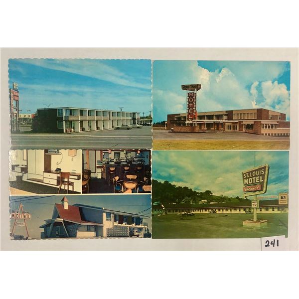 Canada Motel Postcards 80+