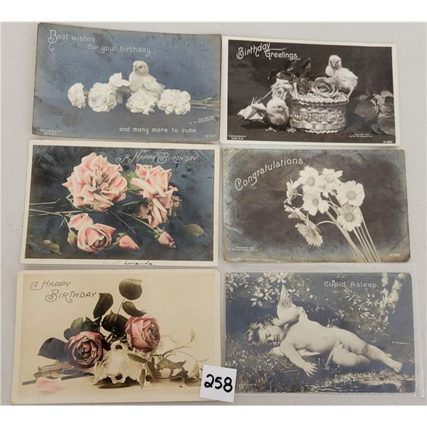 Real Photo Rotograph Greeting Postcards 28
