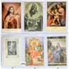 Image 2 : Religious Nativity Scene Christmas Greeting Postcard Album Approx. 165