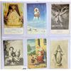 Image 3 : Religious Nativity Scene Christmas Greeting Postcard Album Approx. 165