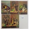Image 3 : Greetings with Food 25 Postcards