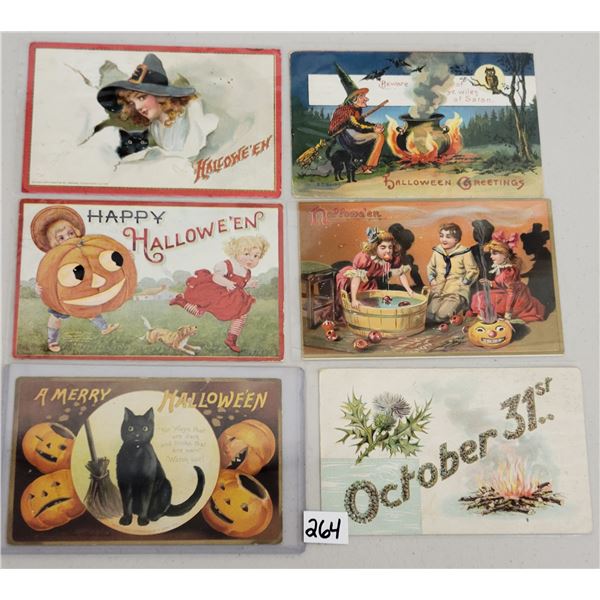 Halloween Holiday Greeting Postcards 15