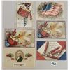 Image 2 : Patriotic Holiday Greeting Postcards Approx. 45