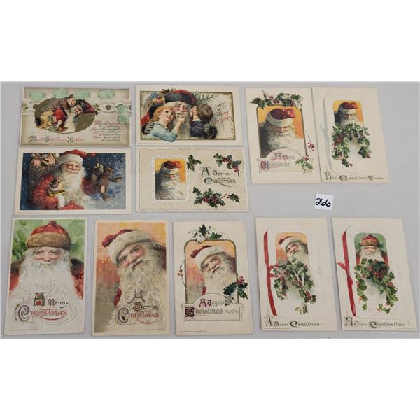 Winsch Santa Claus Christmas Holiday Greeting Postcards 11