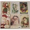 Image 2 : Santa Claus Holiday Greeting Christmas Postcards 35