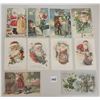 Image 1 : Santa Claus Holiday Greeting Postcards Approx. 65