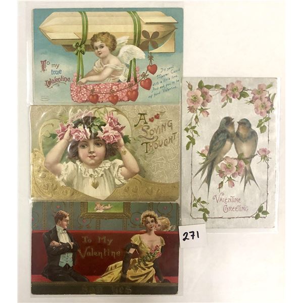 Sorted Valentine's Day Holiday Greeting Postcards Approx. 175