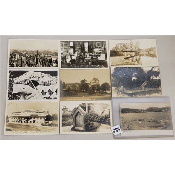 Real Photo USA Postcards 100+