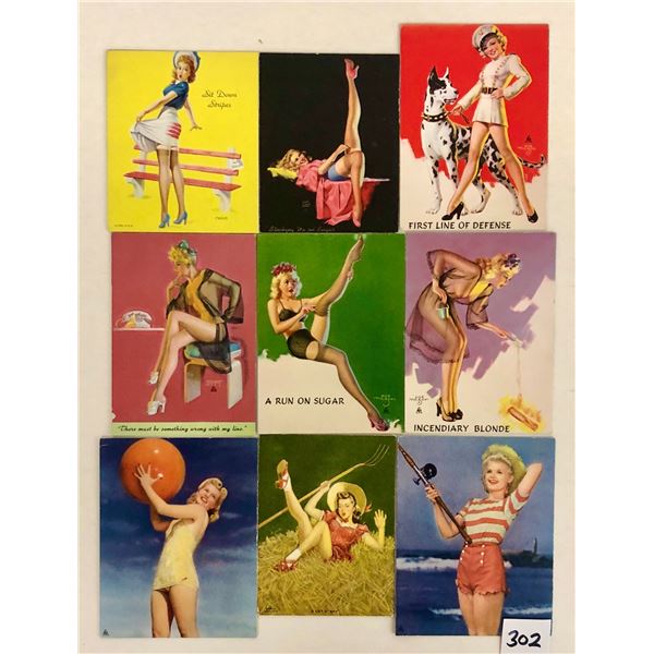 Mutoscope Pin Up Blotters 23