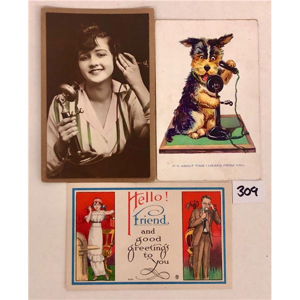 Telephone on Postcards 30+