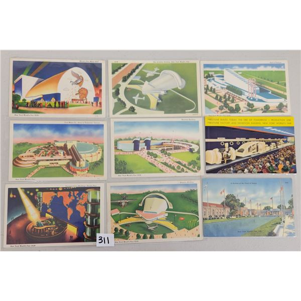 New York 1939 World's Fair Postcard 36