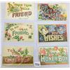 Image 8 : Greetings, "To My" , Letters Postcard Album Approx. 80