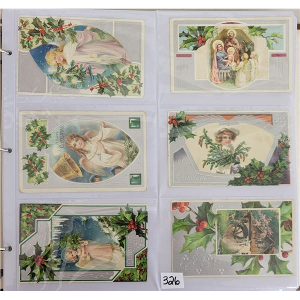 Christmas Holiday Greeting Postcard Album 150+