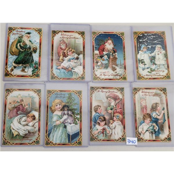 Tuck "The Santa Claus Series" Christmas Holiday Greeting Postcards 12
