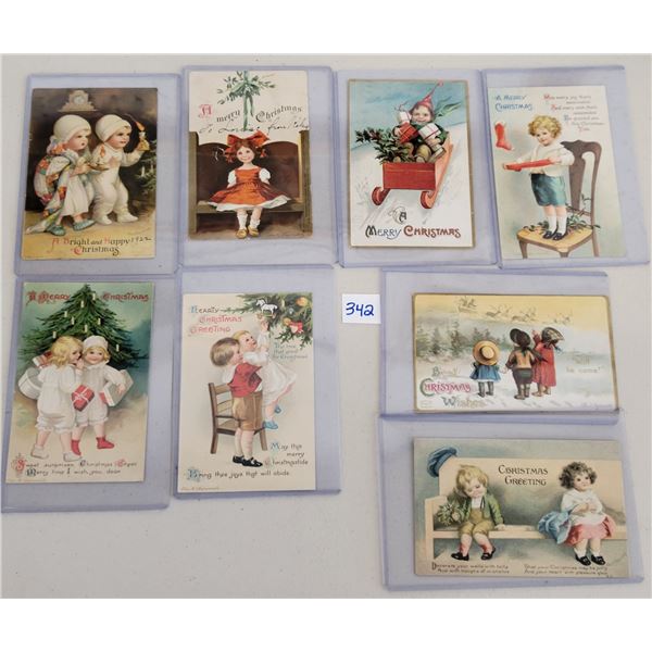 Clapsaddle Christmas Children Holiday Greeting Postcards 8