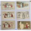 Image 2 : Snowmen Holiday Greeting Postcard Album Approx. 120