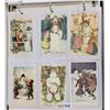 Image 4 : Snowmen Holiday Greeting Postcard Album Approx. 120