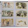 Image 7 : Snowmen Holiday Greeting Postcard Album Approx. 120