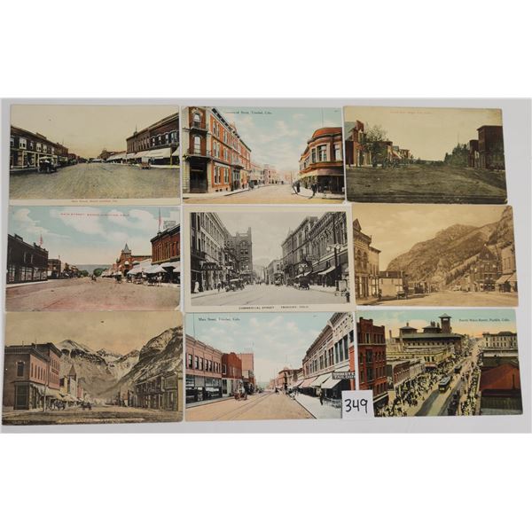 Colorado Street Scenes & Main Streets 28 Postcards