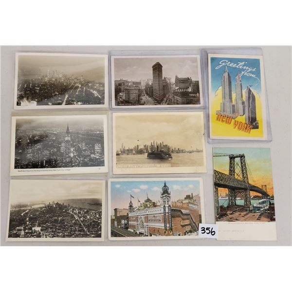 New York City Postcards Approx. 45