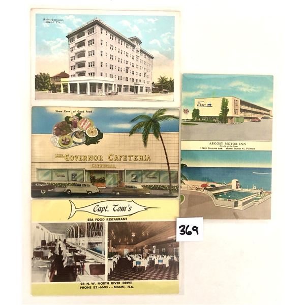 Miami, Florida Postcards Approx. 210