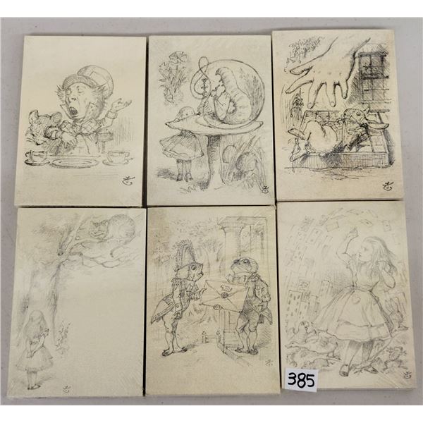 Alice In Wonderland Postcards Approx. 250