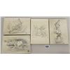 Image 2 : Alice In Wonderland Postcards Approx. 250