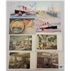 Image 1 : Transportation - Ocean Liners Ship 75 Postcards