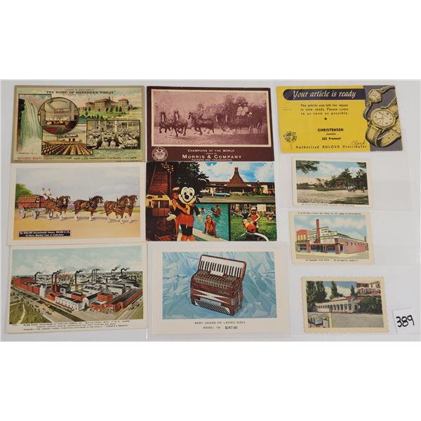 Advertising Postcards 24