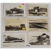 Image 1 : Real Photo Trains & Railroad Postcards Approx. 65
