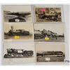 Image 2 : Real Photo Trains & Railroad Postcards Approx. 65