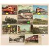 Image 2 : Trains - Railroad - Depots 90+ Postcards