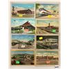 Image 2 : Curteich Linen Railroad - Train Postcards Approx. 160