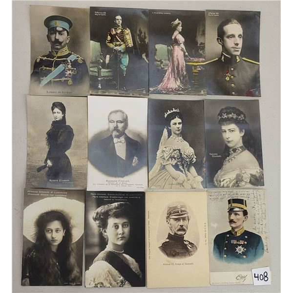 European Royalty Postcards 20