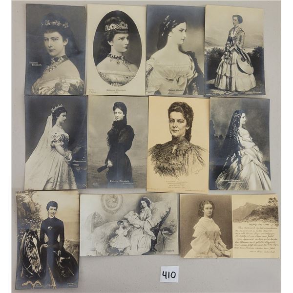 Royalty Austria Kaiserin Elisabeth Postcards 11