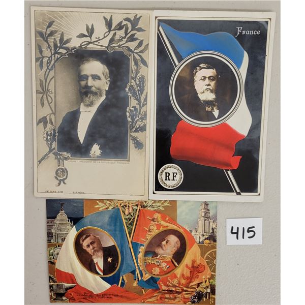 French President Postcards 3