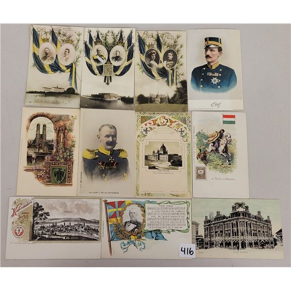 Sweden Royalty Postcards 40