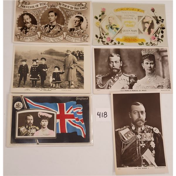 British Royalty Postcards 65+