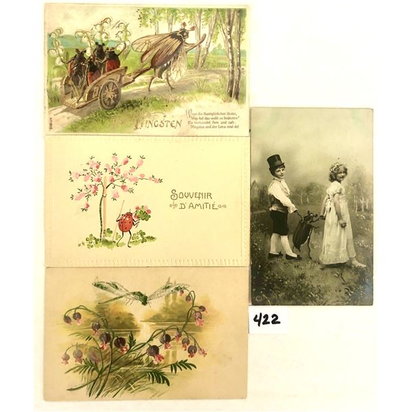 Greetings with Insects Postcards 24