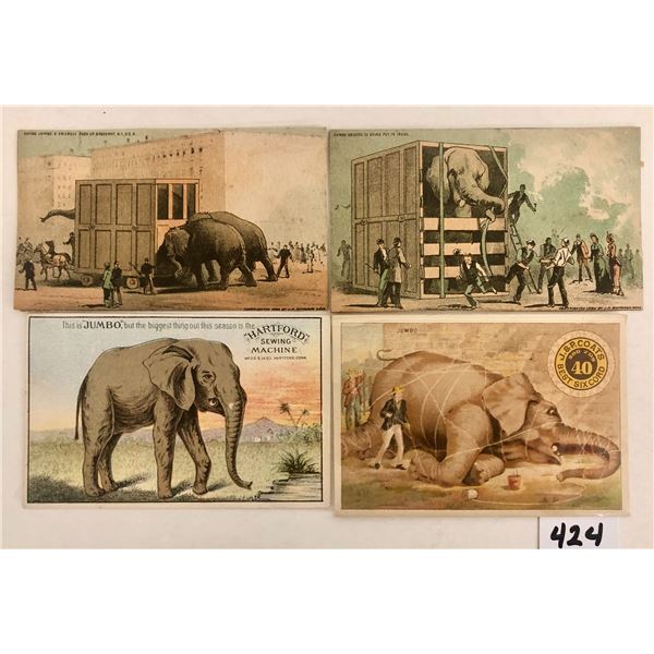 Ephemera - Elephant Trade Cards 8