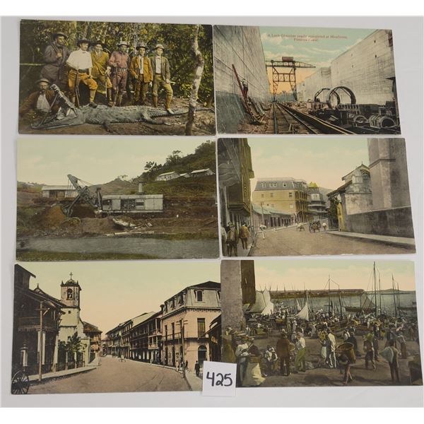 Panama Canal Vickery & Hill Pub. Co. 33 Postcards