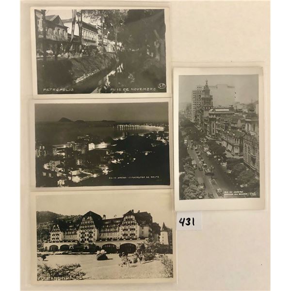 Real Photo Brazil Postcards 28