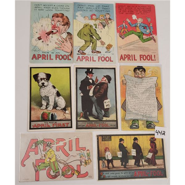 April Fools Comic Postcards 8